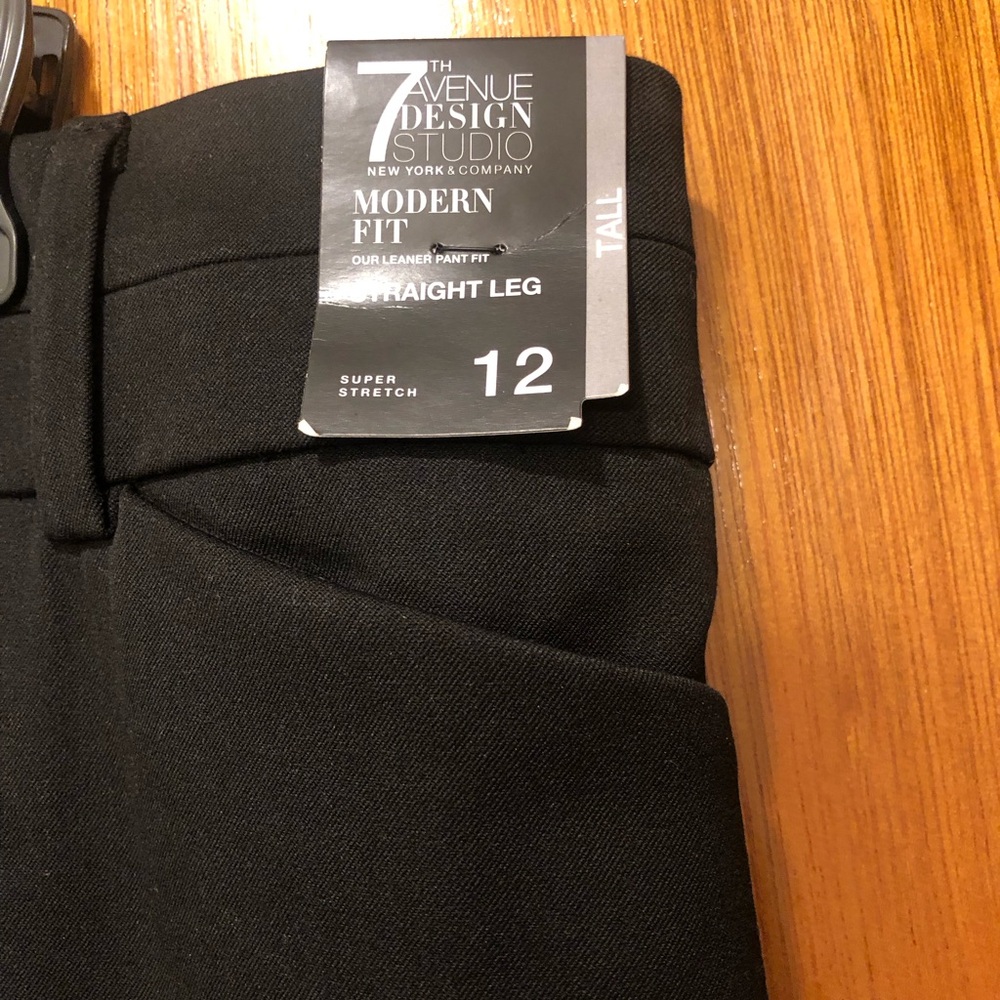 New York & Company Black Straight Leg Pants